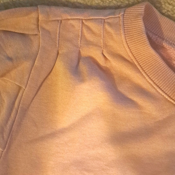 Womens NEW BOBI LA Pleated Shoulder Top L - Picture 3 of 10